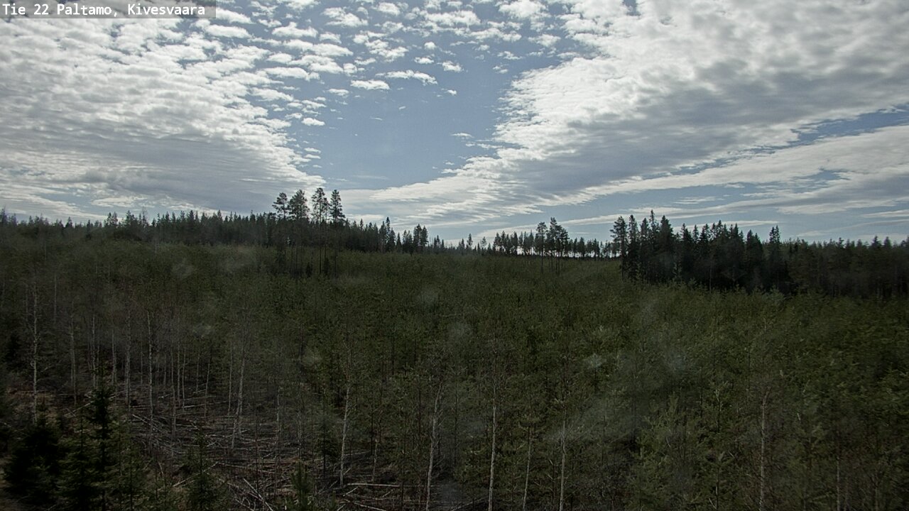 Kelikamerat Kuva Tie 22 Paltamo, Kivesvaara, Paltamo, Kainuu
