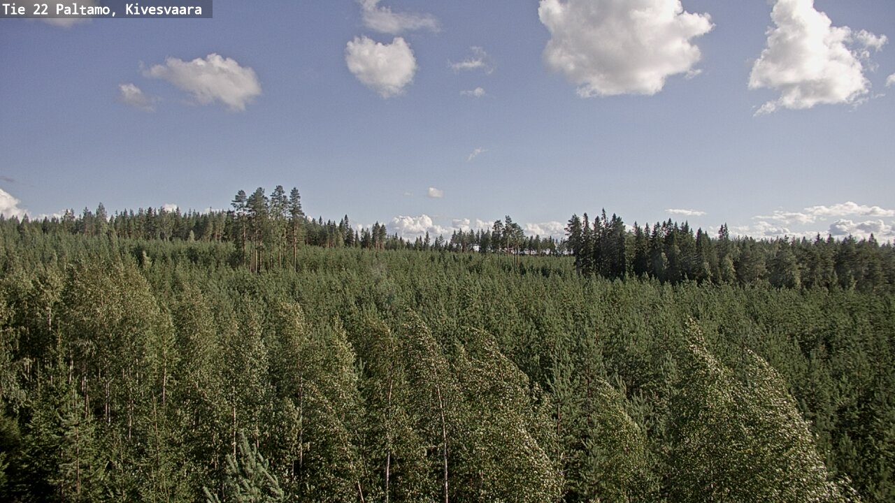 Kelikamerat Kuva Tie 22 Paltamo, Kivesvaara, Paltamo, Kainuu