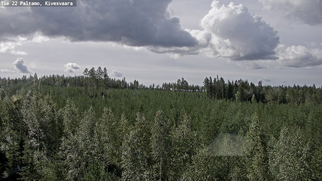 Weather Camera Image Road 22 Paltamo, Kivesvaara, Paltamo, Kainuu