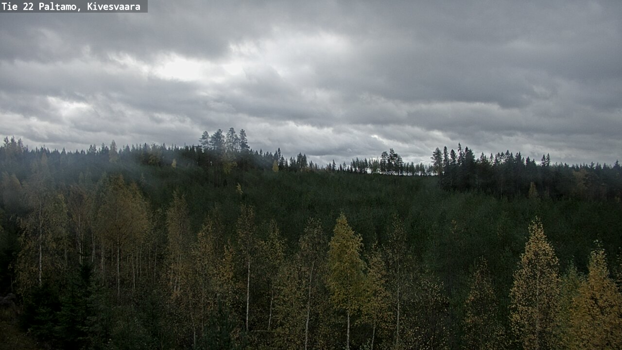 Weather Camera Image Road 22 Paltamo, Kivesvaara, Paltamo, Kainuu