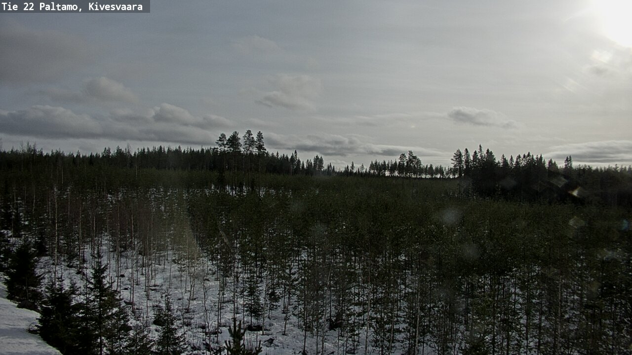 Kelikamerat Kuva Tie 22 Paltamo, Kivesvaara, Paltamo, Kainuu