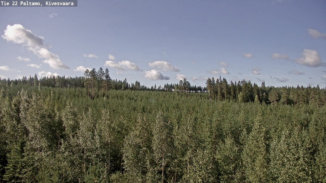 Kelikamerat Kuva Tie 22 Paltamo, Kivesvaara, Paltamo, Kainuu