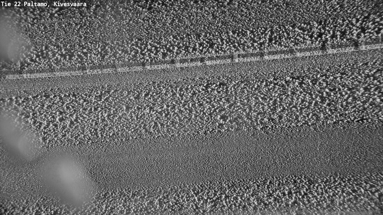 Weather Camera Image Väg 22 Paltamo, Kivesvaara, Paltamo, Kainuu