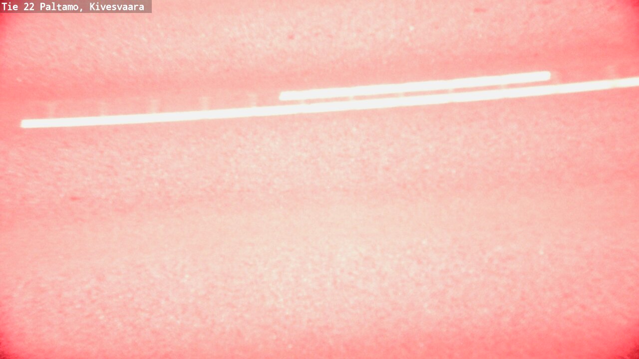 Weather Camera Image Väg 22 Paltamo, Kivesvaara, Paltamo, Kainuu