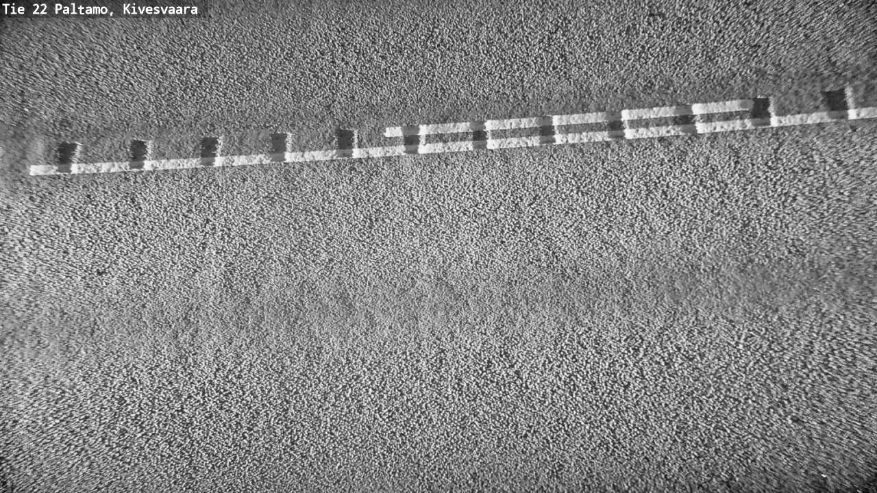 Weather Camera Image Väg 22 Paltamo, Kivesvaara, Paltamo, Kainuu