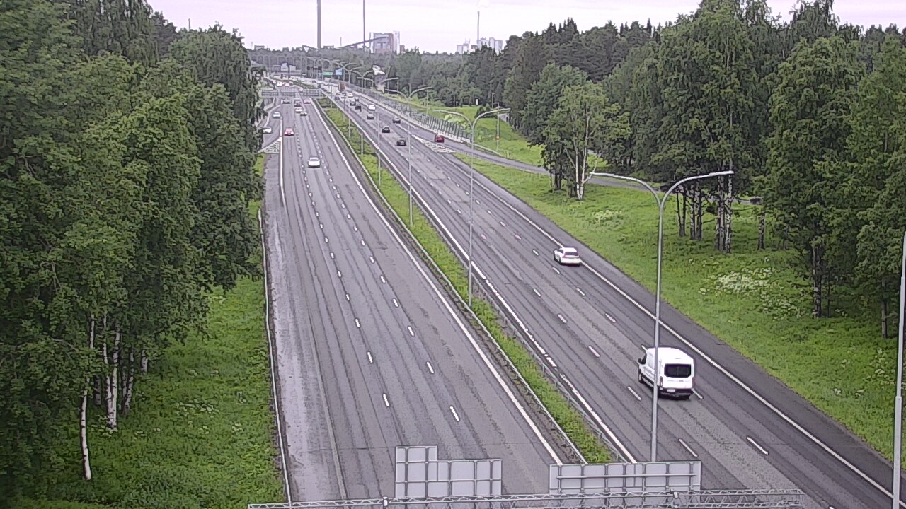 Kelikamerat Kuva Tie 4 Oulu, Kontinkangas, Oulu, Pohjois-Pohjanmaa