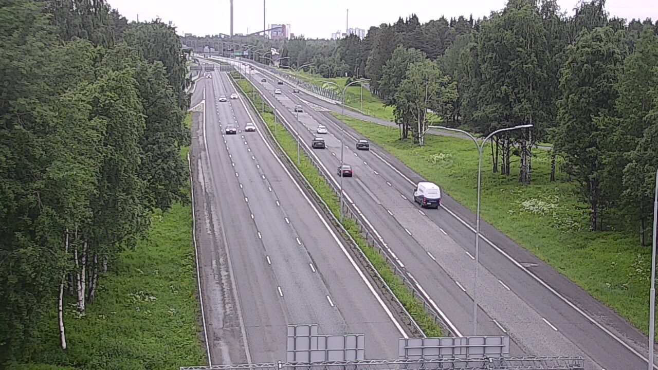 Kelikamerat Kuva Tie 4 Oulu, Kontinkangas, Oulu, Pohjois-Pohjanmaa
