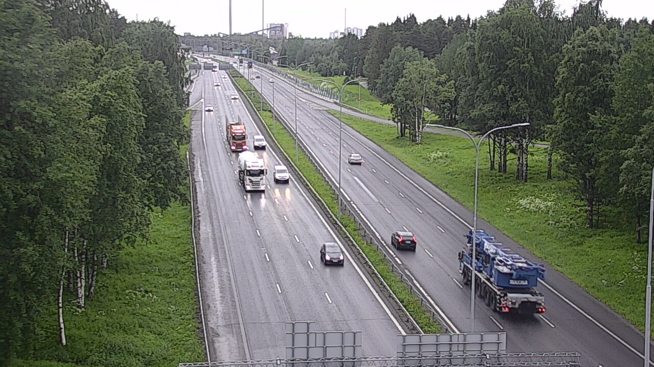 Kelikamerat Kuva Tie 4 Oulu, Kontinkangas, Oulu, Pohjois-Pohjanmaa