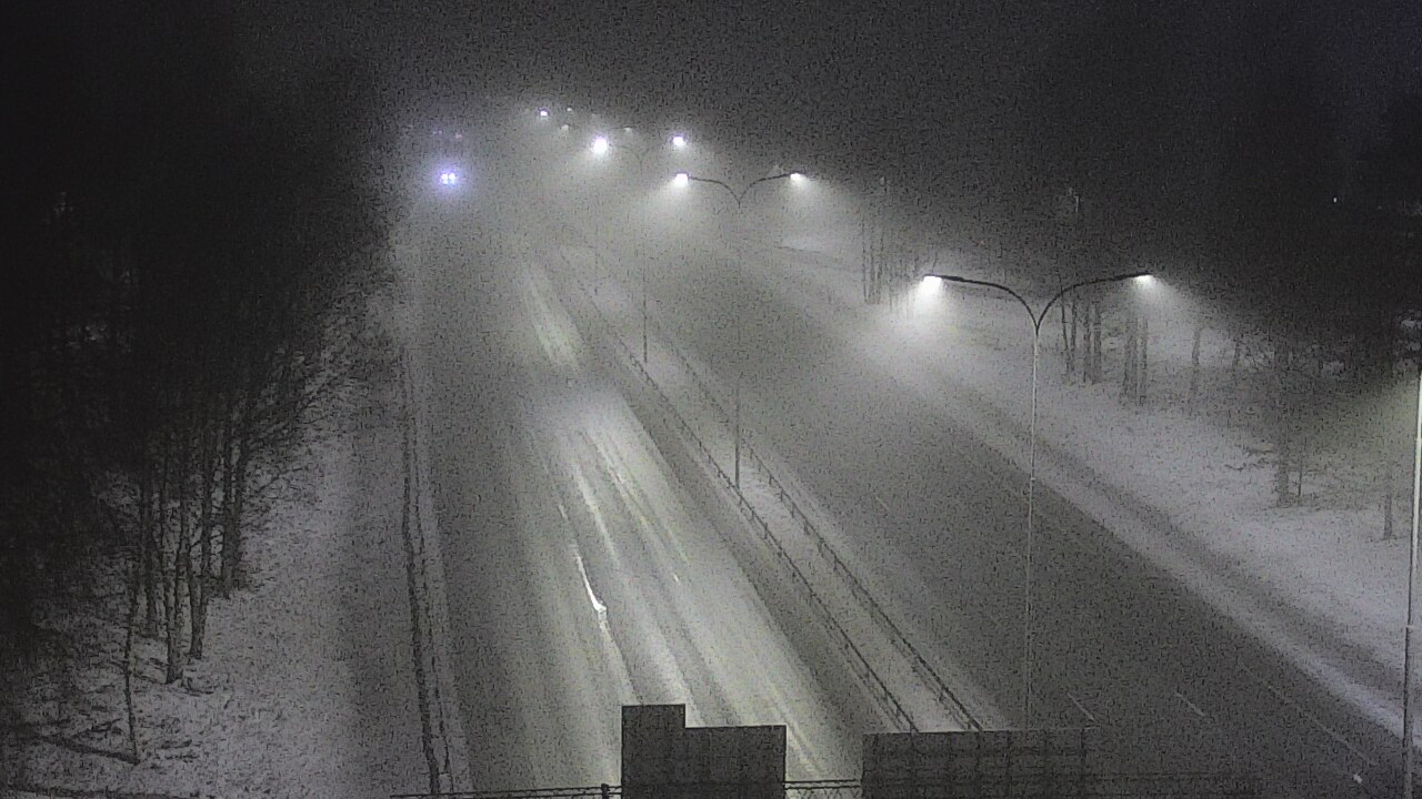 Weather Camera Image Road 4 Oulu, Kontinkangas, Oulu, Pohjois-Pohjanmaa