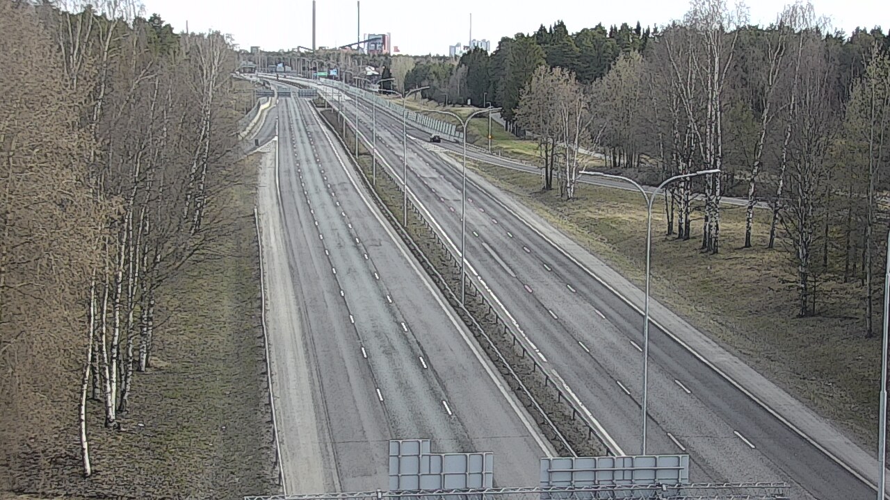 Kelikamerat Kuva Tie 4 Oulu, Kontinkangas, Oulu, Pohjois-Pohjanmaa