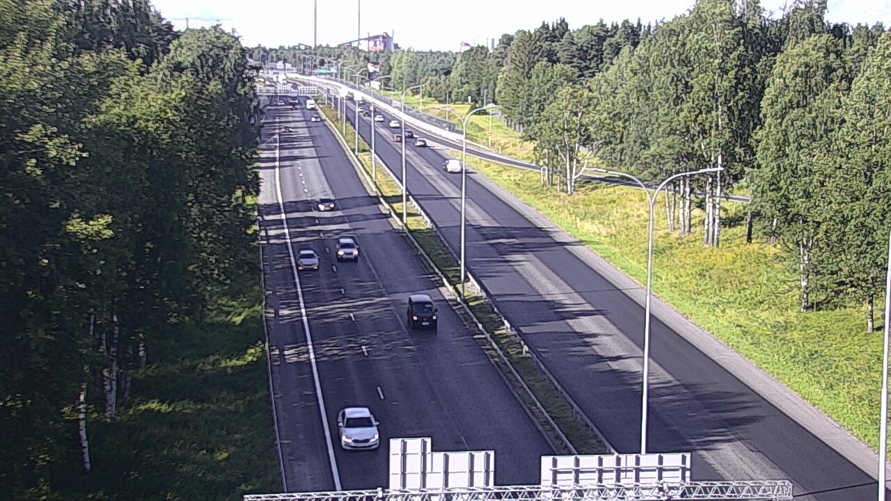 Kelikamerat Kuva Tie 4 Oulu, Kontinkangas, Oulu, Pohjois-Pohjanmaa