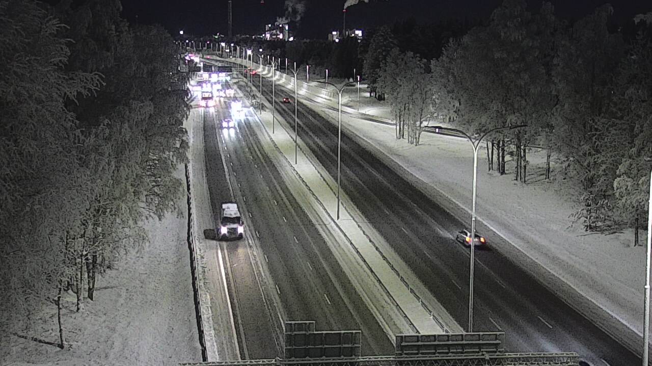 Kelikamerat Kuva Tie 4 Oulu, Kontinkangas, Oulu, Pohjois-Pohjanmaa