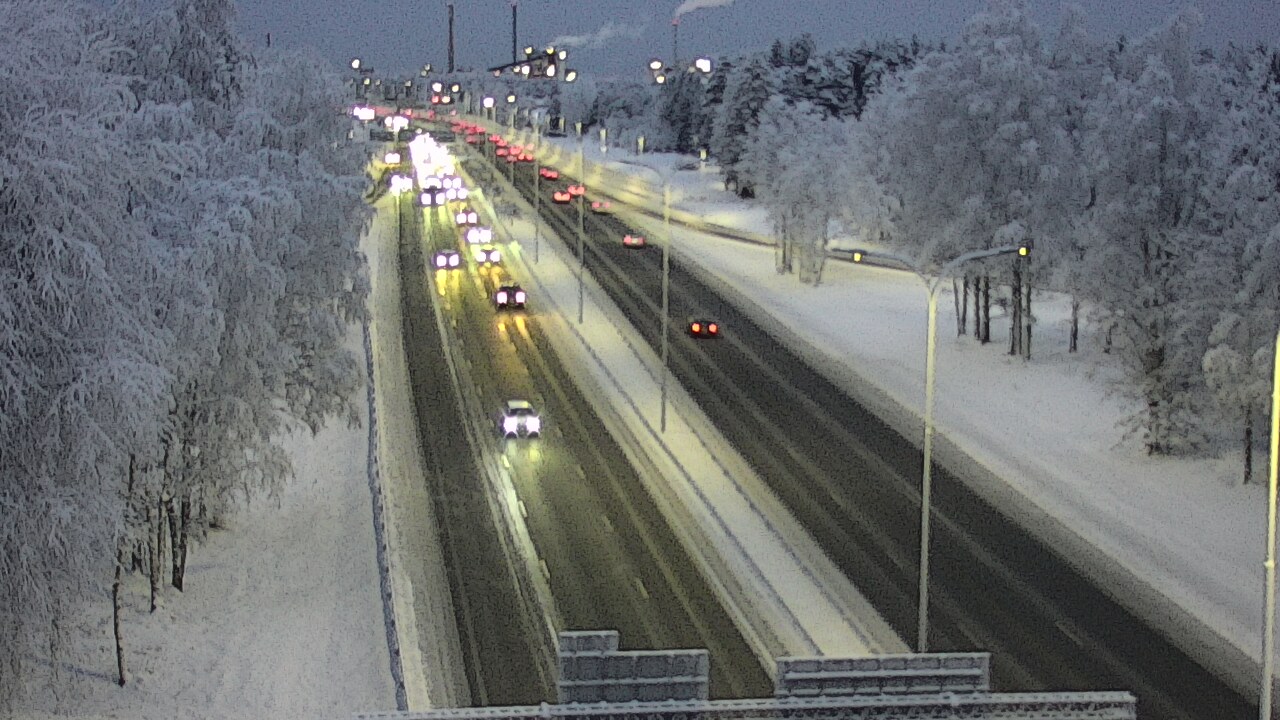 Kelikamerat Kuva Tie 4 Oulu, Kontinkangas, Oulu, Pohjois-Pohjanmaa