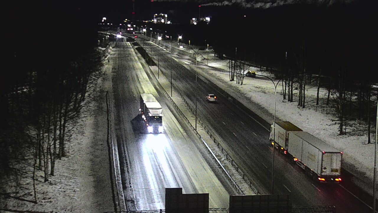 Weather Camera Image Road 4 Oulu, Kontinkangas, Oulu, Pohjois-Pohjanmaa