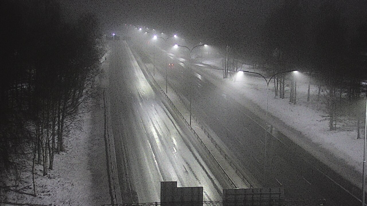 Weather Camera Image Road 4 Oulu, Kontinkangas, Oulu, Pohjois-Pohjanmaa