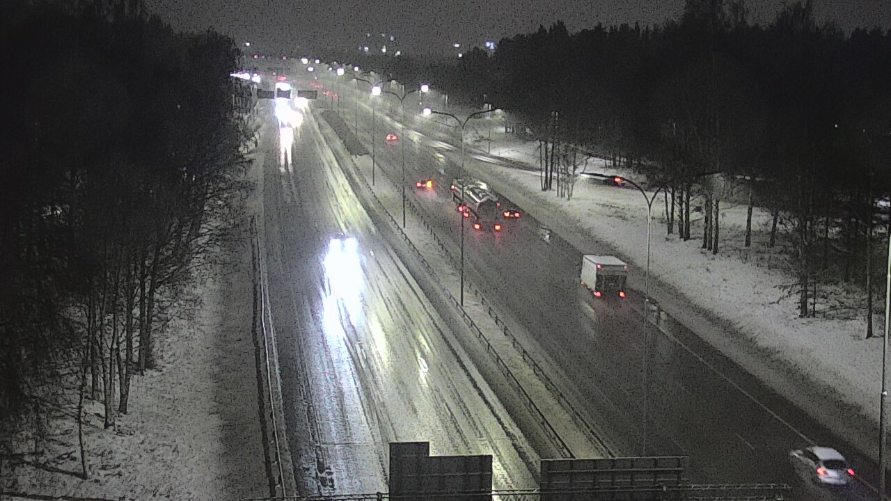 Weather Camera Image Road 4 Oulu, Kontinkangas, Oulu, Pohjois-Pohjanmaa