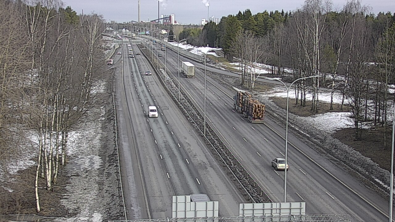 Kelikamerat Kuva Tie 4 Oulu, Kontinkangas, Oulu, Pohjois-Pohjanmaa