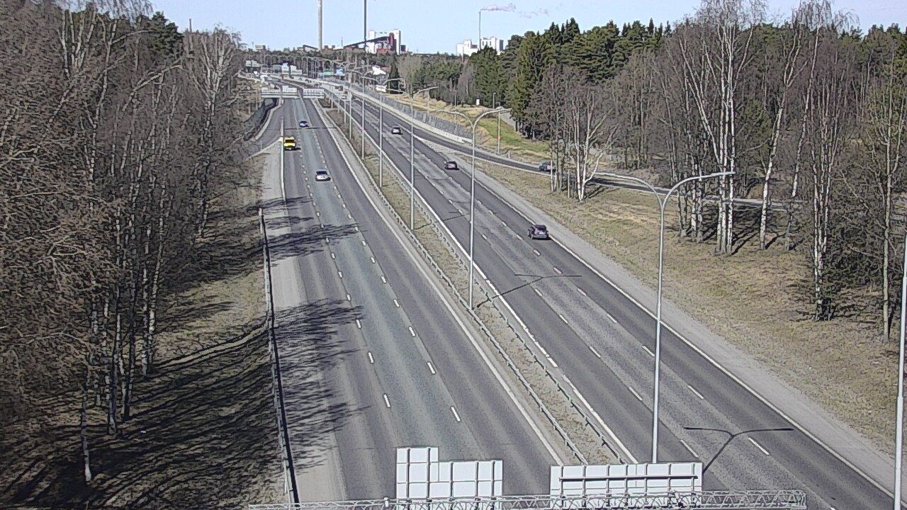 Kelikamerat Kuva Tie 4 Oulu, Kontinkangas, Oulu, Pohjois-Pohjanmaa