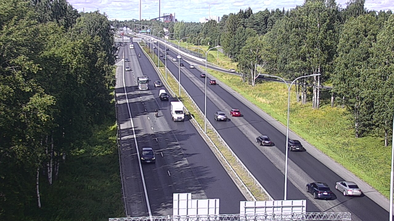 Kelikamerat Kuva Tie 4 Oulu, Kontinkangas, Oulu, Pohjois-Pohjanmaa