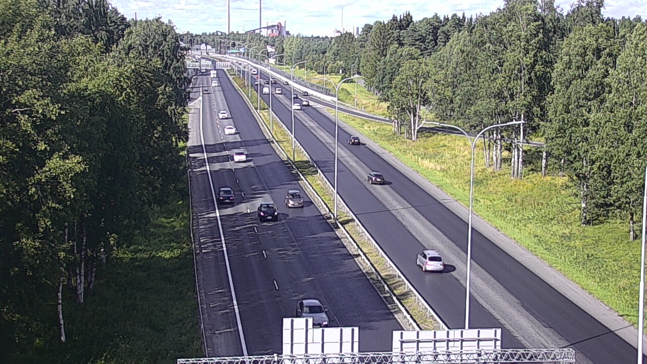 Kelikamerat Kuva Tie 4 Oulu, Kontinkangas, Oulu, Pohjois-Pohjanmaa