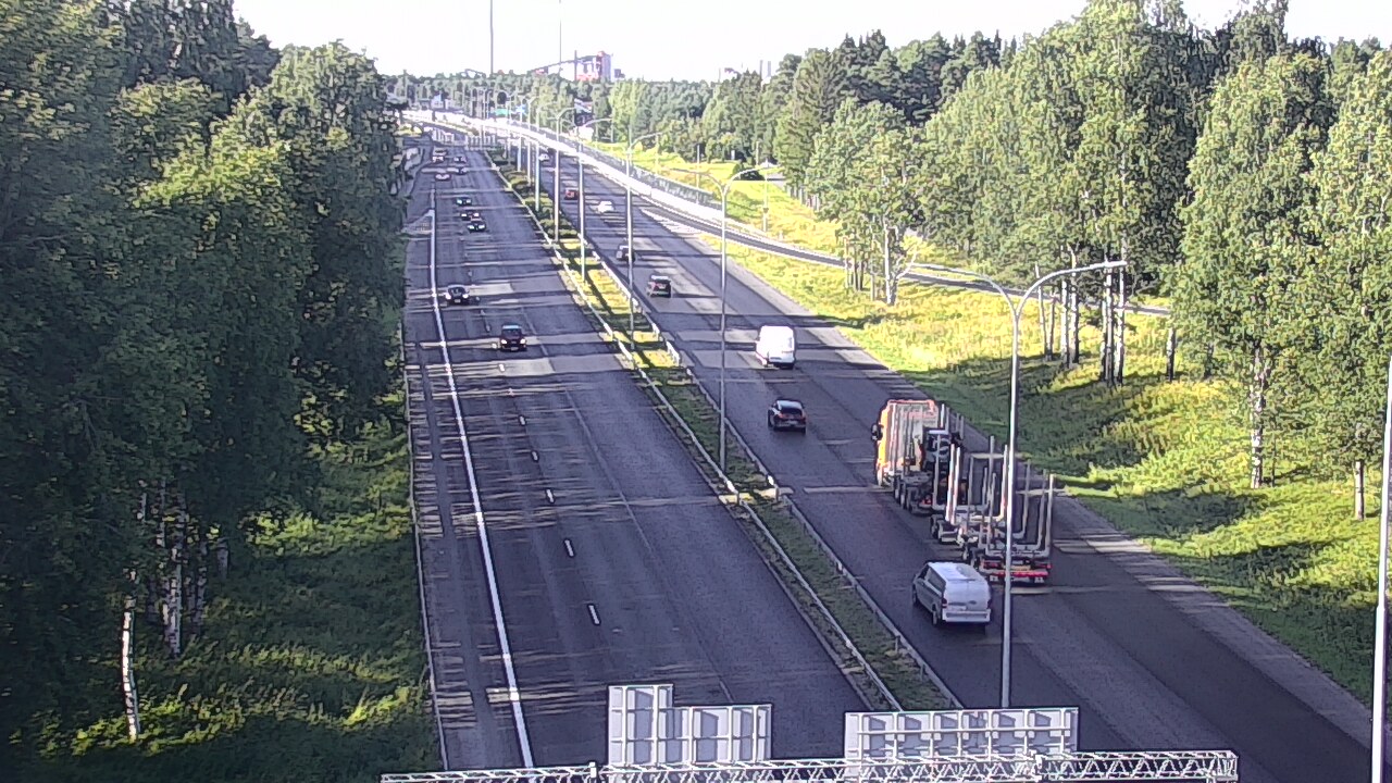 Kelikamerat Kuva Tie 4 Oulu, Kontinkangas, Oulu, Pohjois-Pohjanmaa