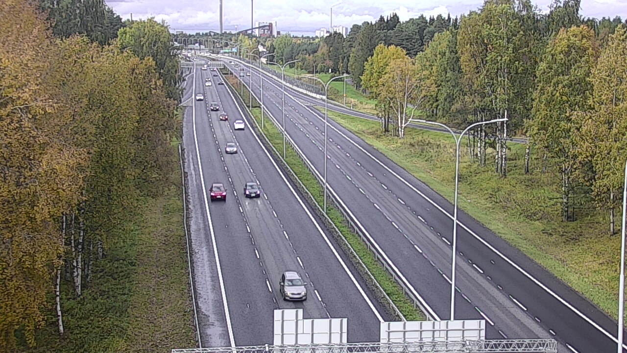 Kelikamerat Kuva Tie 4 Oulu, Kontinkangas, Oulu, Pohjois-Pohjanmaa