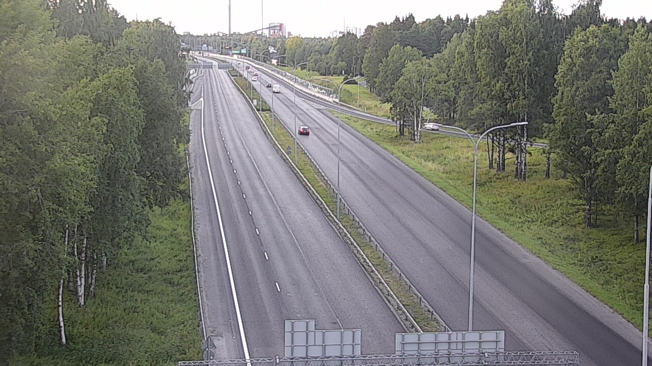 Kelikamerat Kuva Tie 4 Oulu, Kontinkangas, Oulu, Pohjois-Pohjanmaa