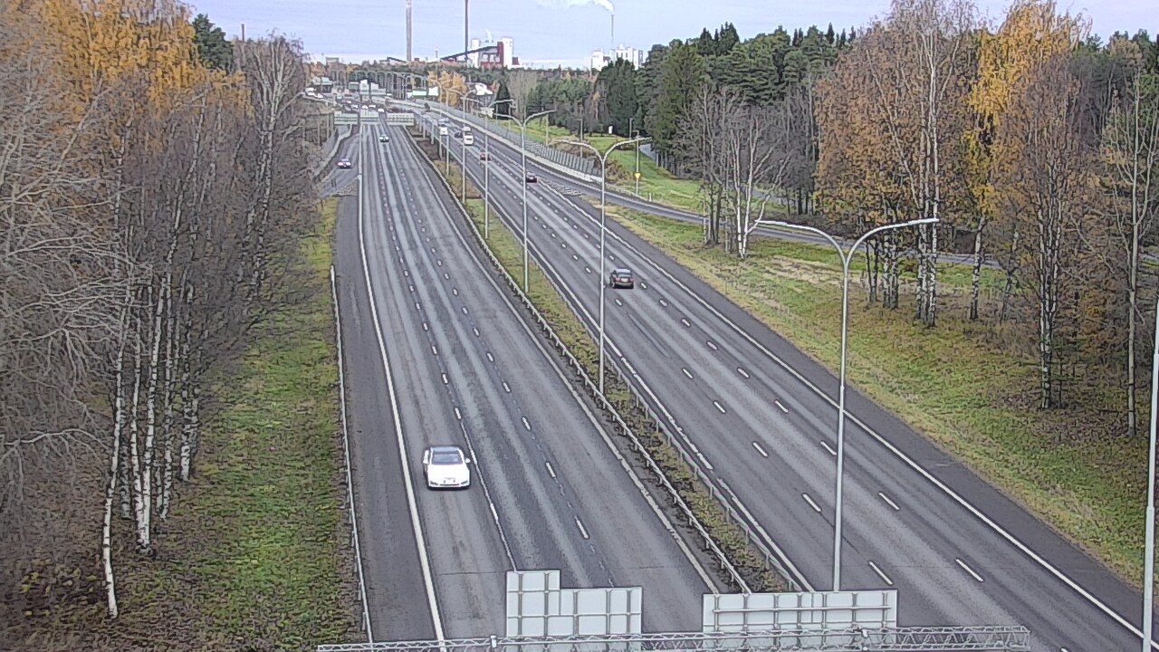 Kelikamerat Kuva Tie 4 Oulu, Kontinkangas, Oulu, Pohjois-Pohjanmaa