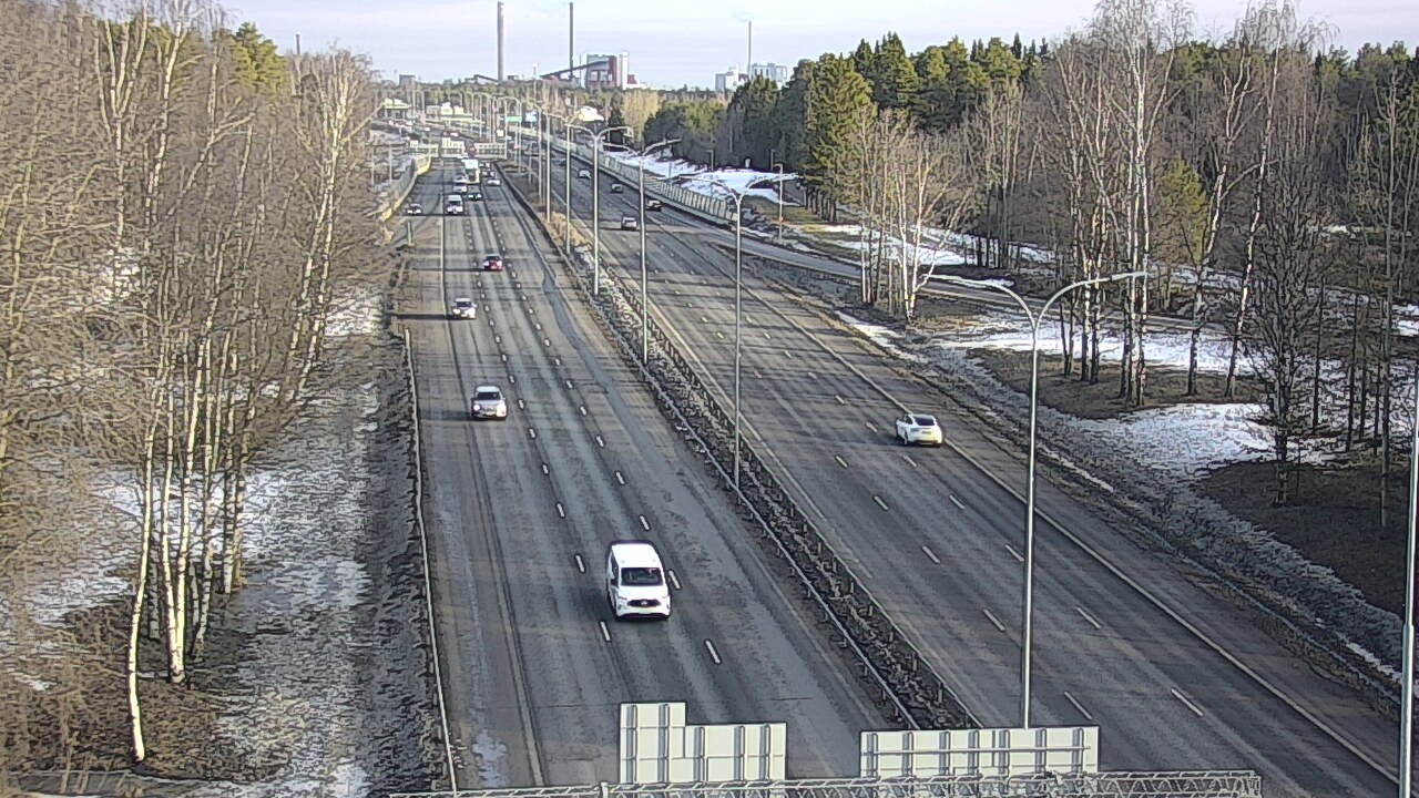 Kelikamerat Kuva Tie 4 Oulu, Kontinkangas, Oulu, Pohjois-Pohjanmaa