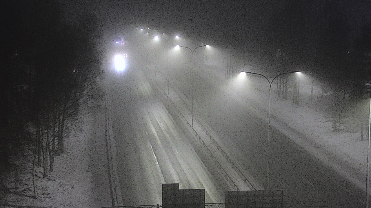 Weather Camera Image Road 4 Oulu, Kontinkangas, Oulu, Pohjois-Pohjanmaa