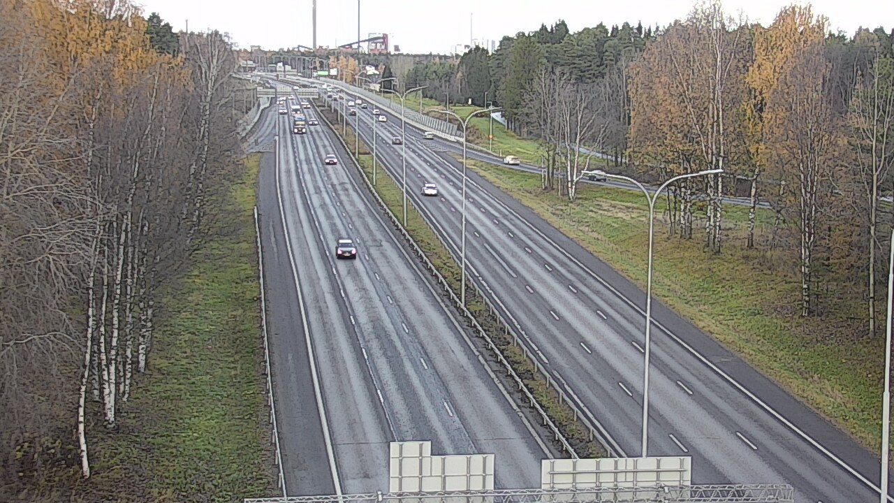 Kelikamerat Kuva Tie 4 Oulu, Kontinkangas, Oulu, Pohjois-Pohjanmaa