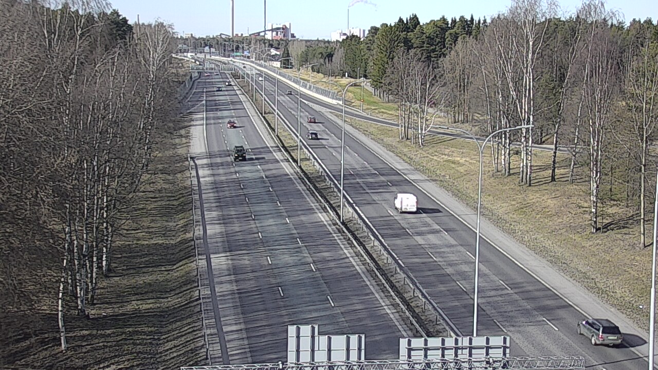 Kelikamerat Kuva Tie 4 Oulu, Kontinkangas, Oulu, Pohjois-Pohjanmaa