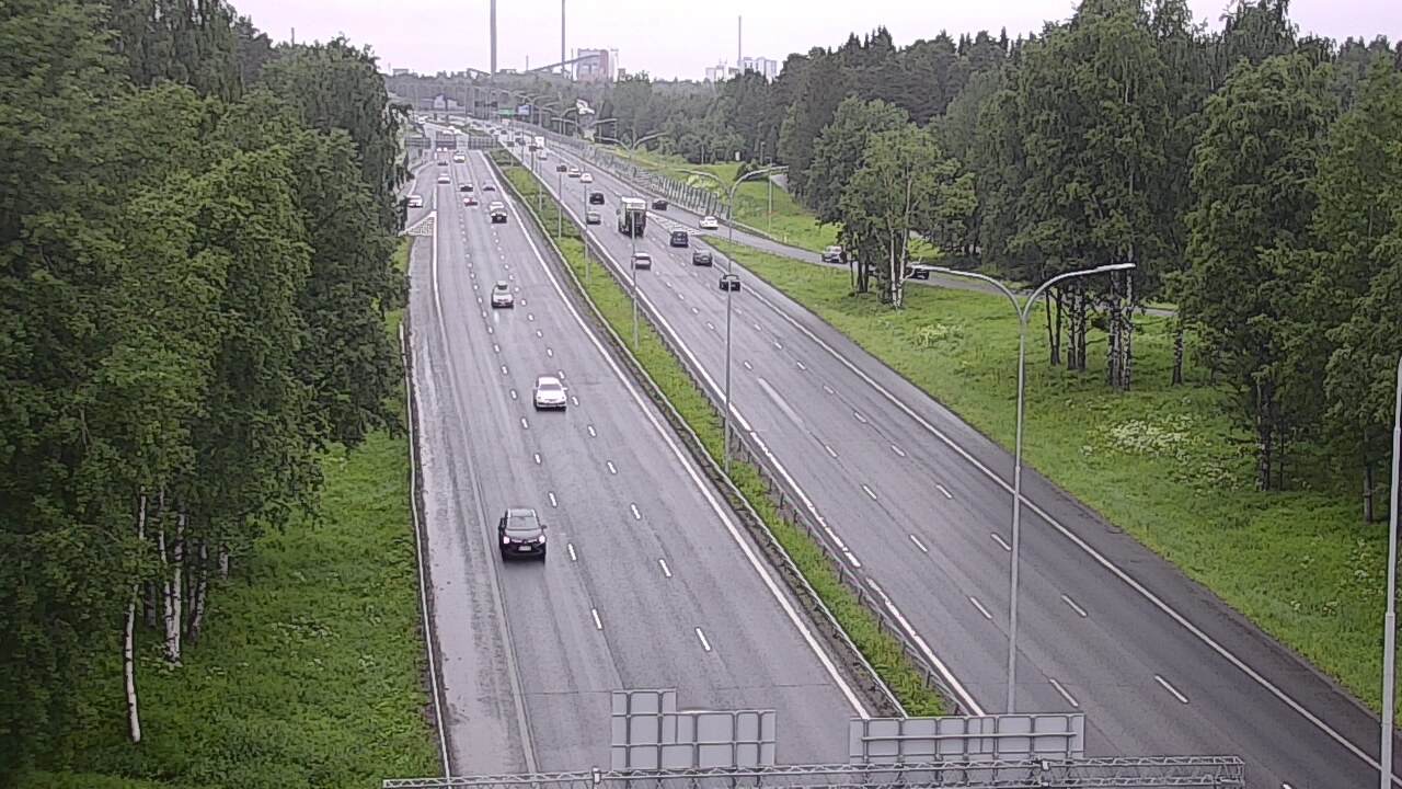 Kelikamerat Kuva Tie 4 Oulu, Kontinkangas, Oulu, Pohjois-Pohjanmaa