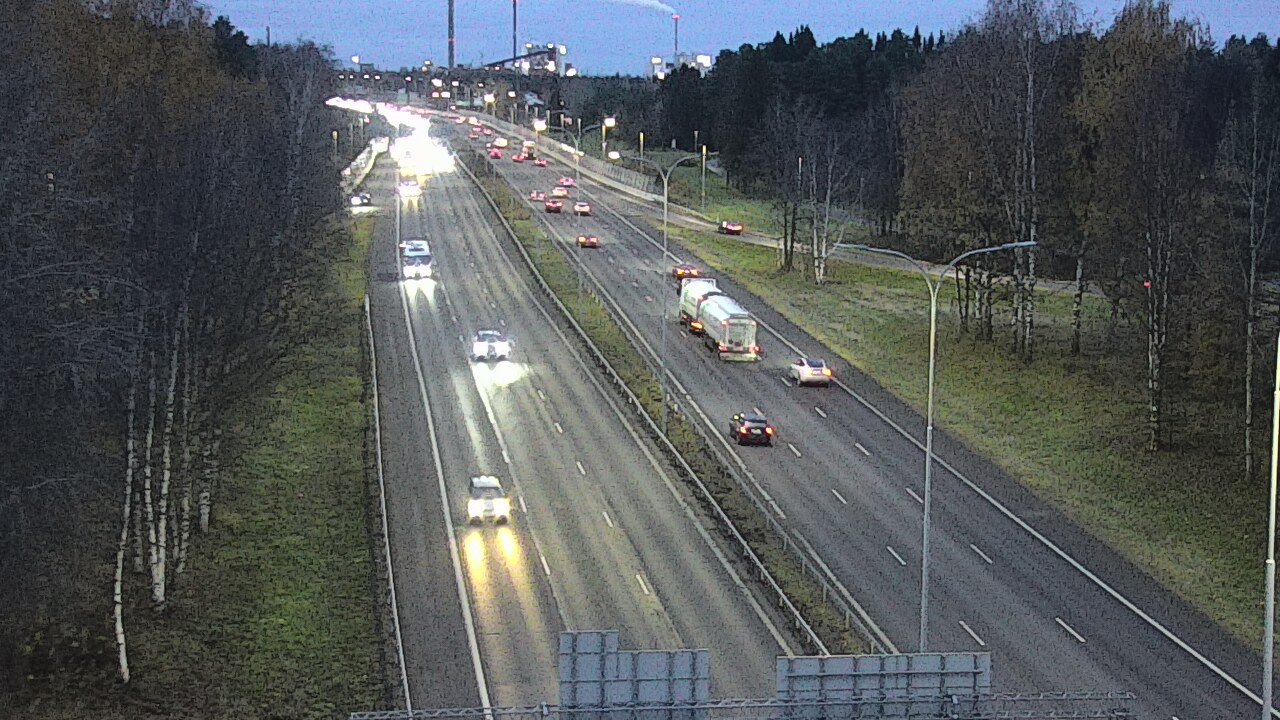 Kelikamerat Kuva Tie 4 Oulu, Kontinkangas, Oulu, Pohjois-Pohjanmaa