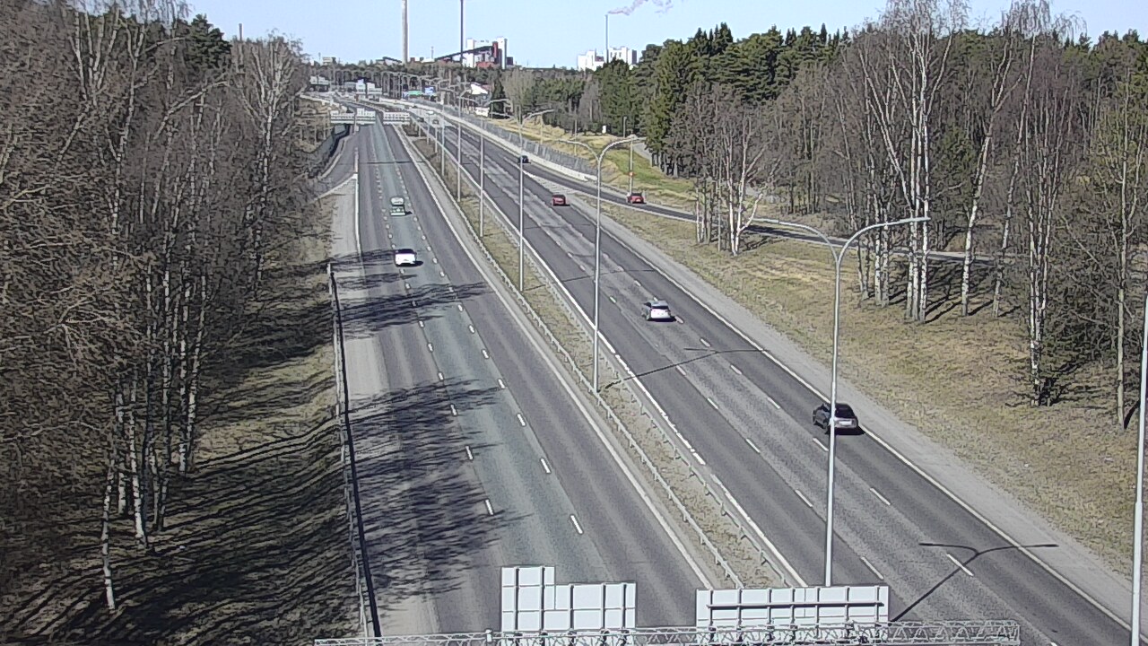 Kelikamerat Kuva Tie 4 Oulu, Kontinkangas, Oulu, Pohjois-Pohjanmaa