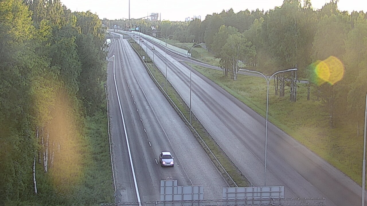 Kelikamerat Kuva Tie 4 Oulu, Kontinkangas, Oulu, Pohjois-Pohjanmaa