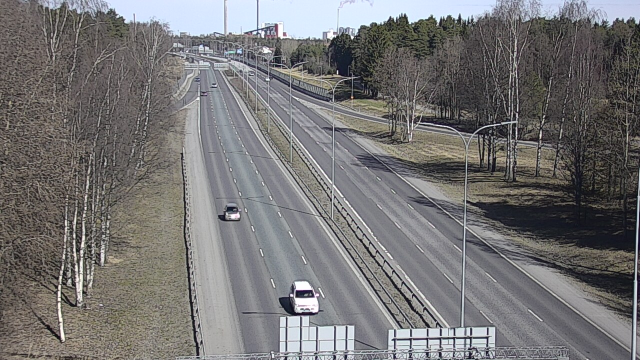 Kelikamerat Kuva Tie 4 Oulu, Kontinkangas, Oulu, Pohjois-Pohjanmaa