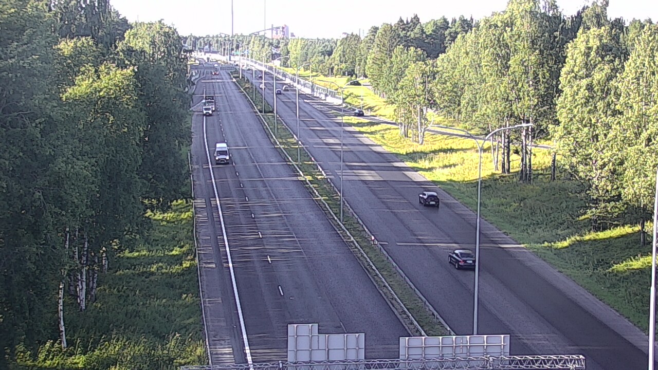 Kelikamerat Kuva Tie 4 Oulu, Kontinkangas, Oulu, Pohjois-Pohjanmaa