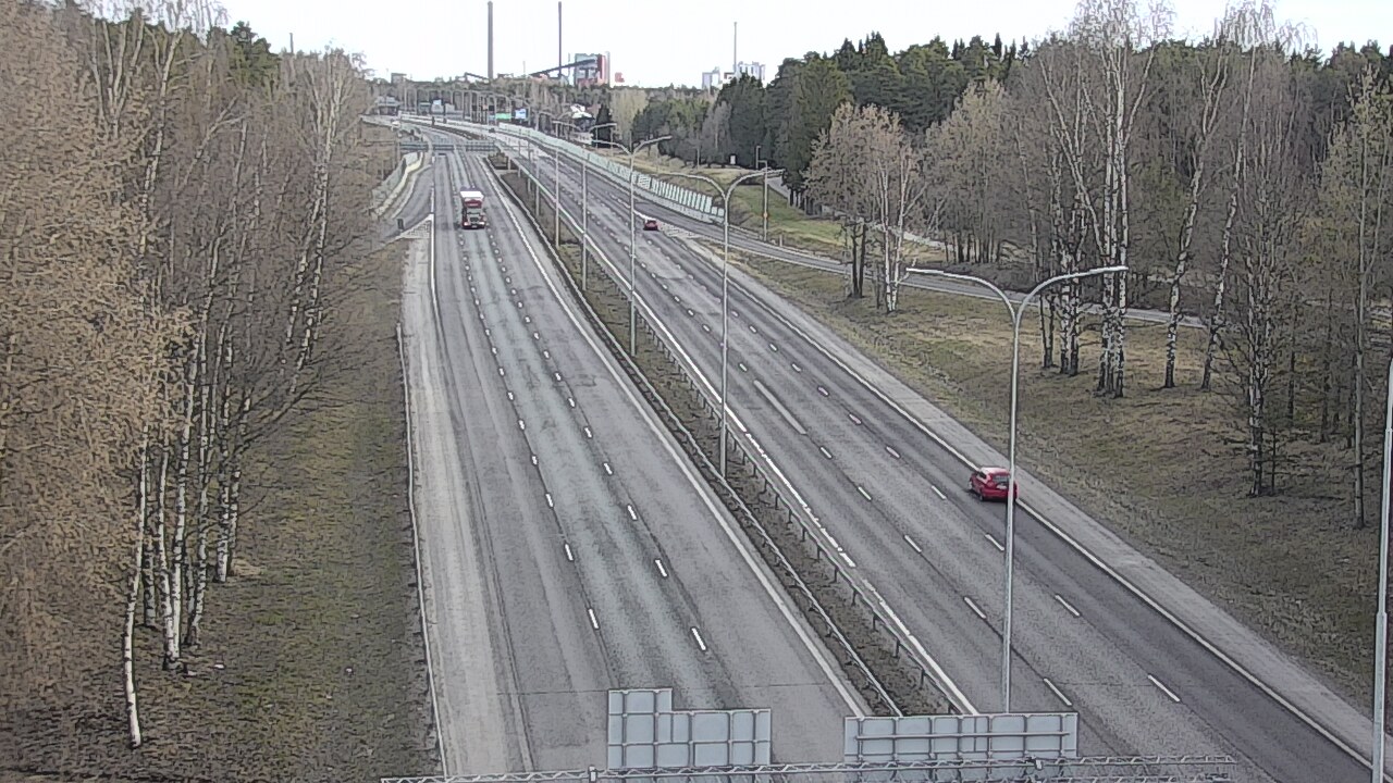 Kelikamerat Kuva Tie 4 Oulu, Kontinkangas, Oulu, Pohjois-Pohjanmaa