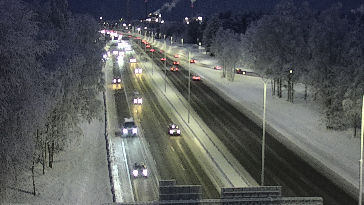 Kelikamerat Kuva Tie 4 Oulu, Kontinkangas, Oulu, Pohjois-Pohjanmaa