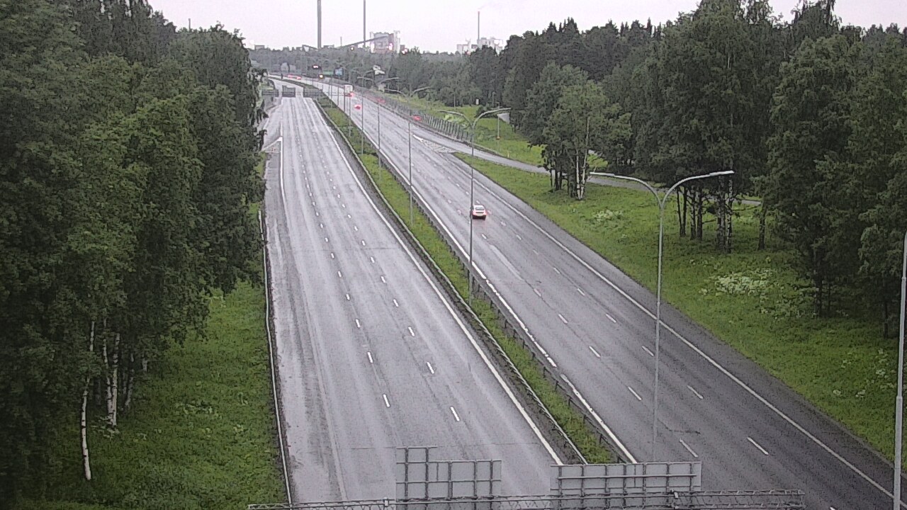 Kelikamerat Kuva Tie 4 Oulu, Kontinkangas, Oulu, Pohjois-Pohjanmaa