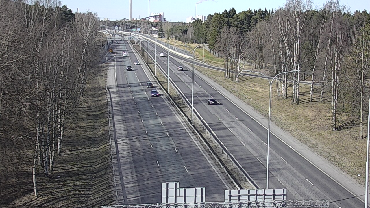 Kelikamerat Kuva Tie 4 Oulu, Kontinkangas, Oulu, Pohjois-Pohjanmaa