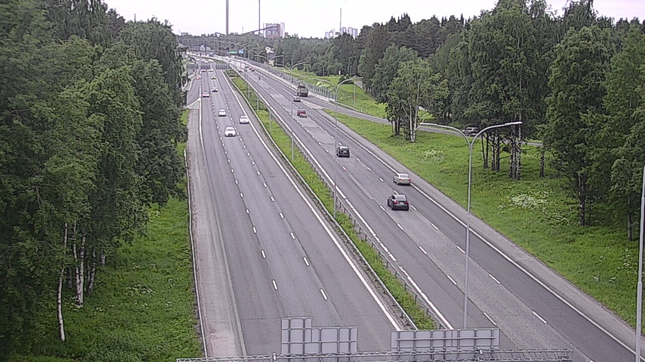 Kelikamerat Kuva Tie 4 Oulu, Kontinkangas, Oulu, Pohjois-Pohjanmaa