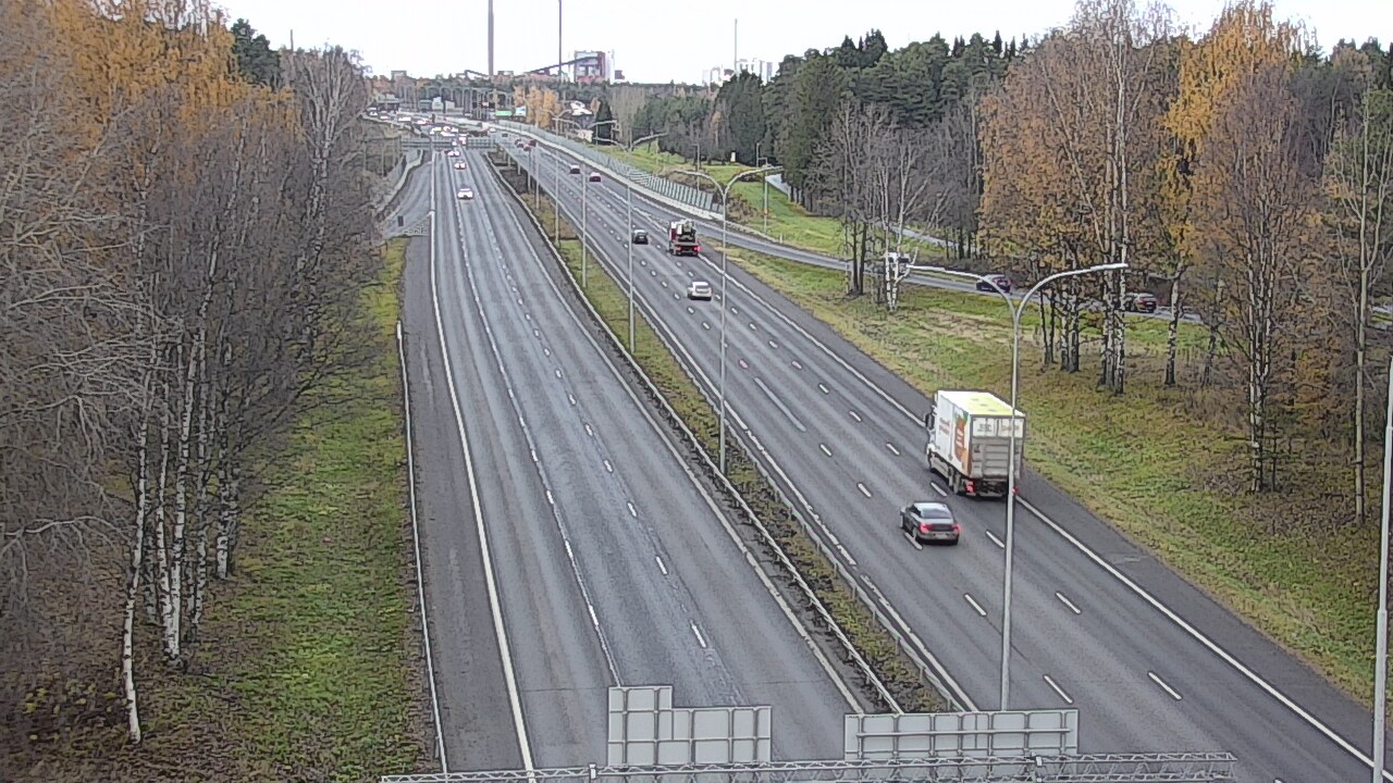 Kelikamerat Kuva Tie 4 Oulu, Kontinkangas, Oulu, Pohjois-Pohjanmaa