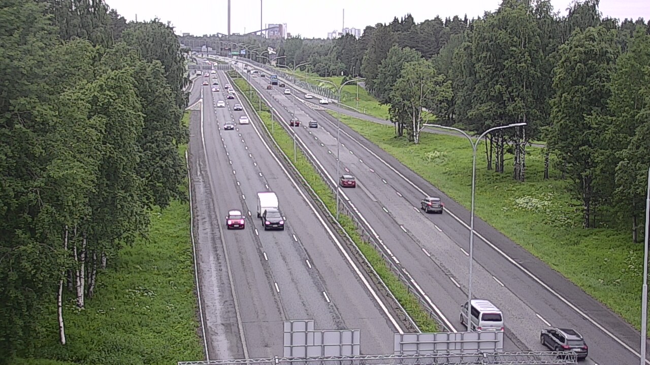 Kelikamerat Kuva Tie 4 Oulu, Kontinkangas, Oulu, Pohjois-Pohjanmaa