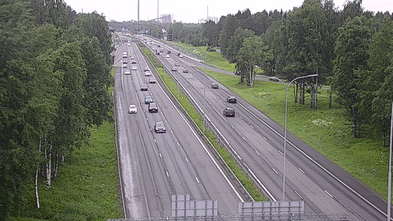 Kelikamerat Kuva Tie 4 Oulu, Kontinkangas, Oulu, Pohjois-Pohjanmaa