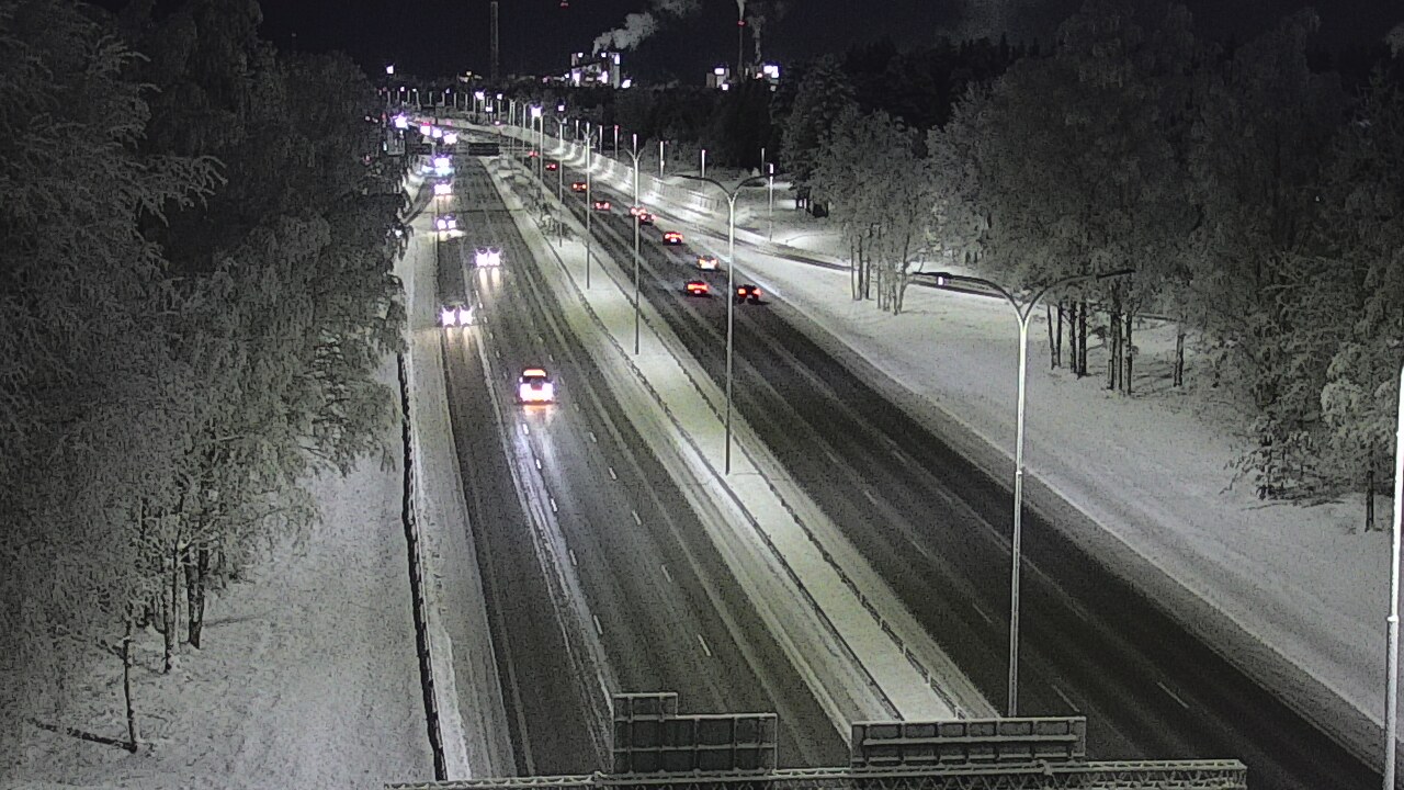 Kelikamerat Kuva Tie 4 Oulu, Kontinkangas, Oulu, Pohjois-Pohjanmaa