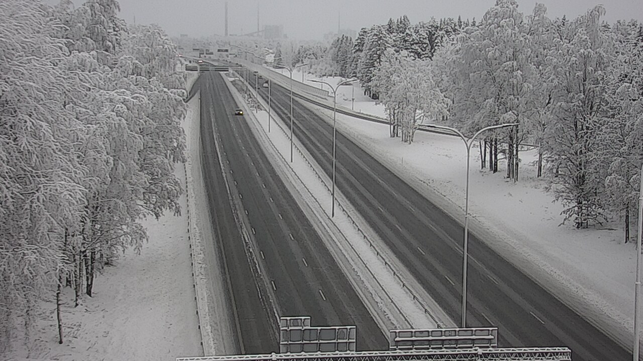 Kelikamerat Kuva Tie 4 Oulu, Kontinkangas, Oulu, Pohjois-Pohjanmaa