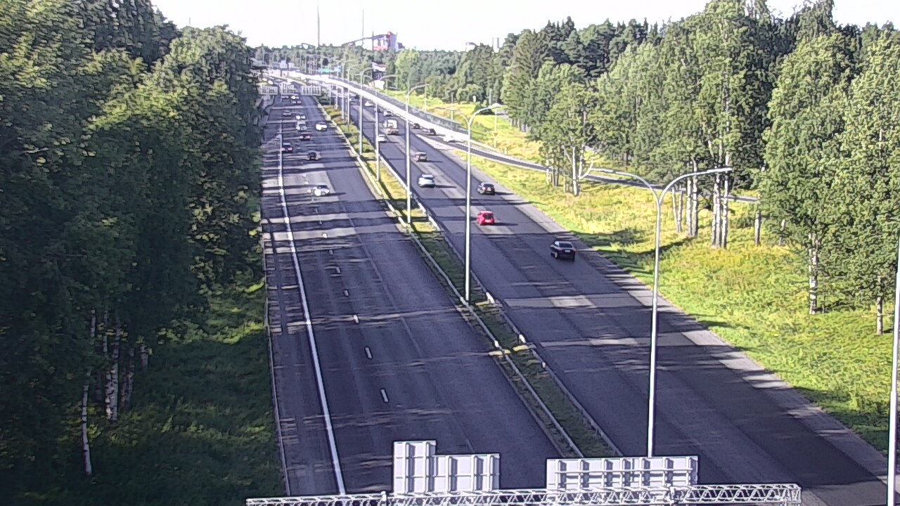 Kelikamerat Kuva Tie 4 Oulu, Kontinkangas, Oulu, Pohjois-Pohjanmaa