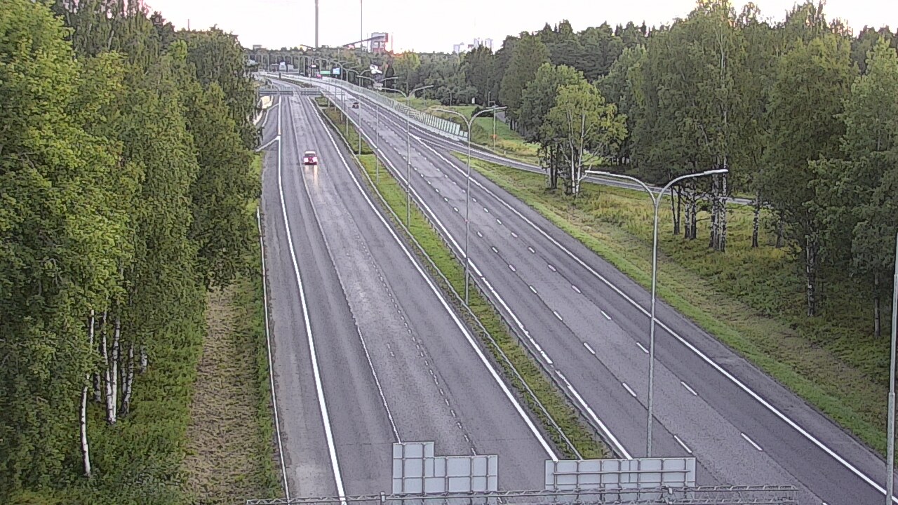 Kelikamerat Kuva Tie 4 Oulu, Kontinkangas, Oulu, Pohjois-Pohjanmaa